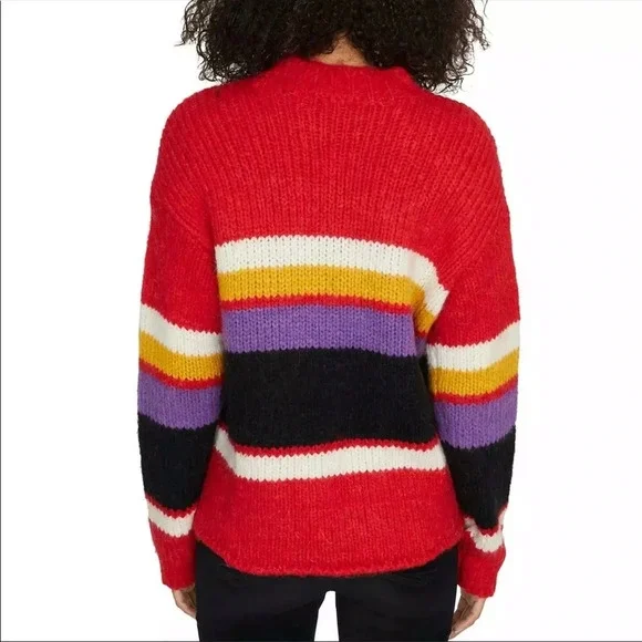 Sanctuary Over The Rainbow Sweater Red - Picture 5 of 5